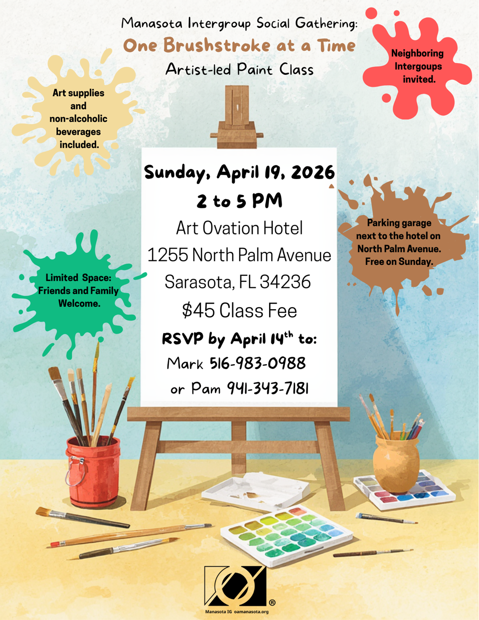 Art Ovation Fellowship flyer